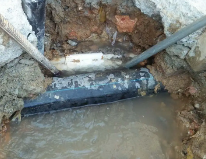 宝安测漏水之水管漏水